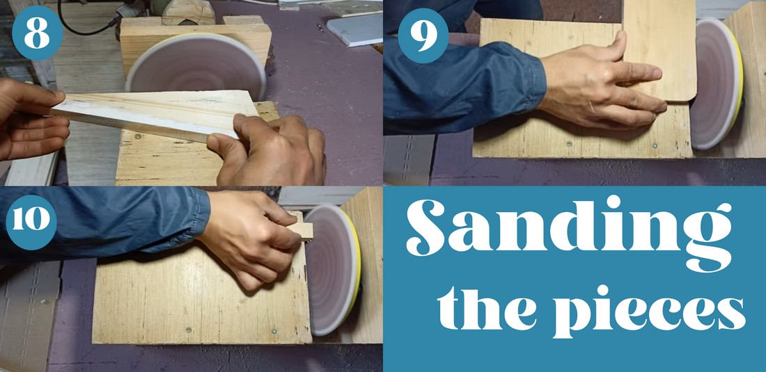 3. Sanding Pieces